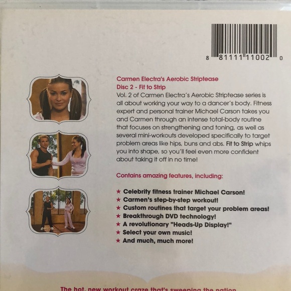 Carmen Electra Aerobic Striptease 5 DVD Set   EUC - Picture 3 of 6